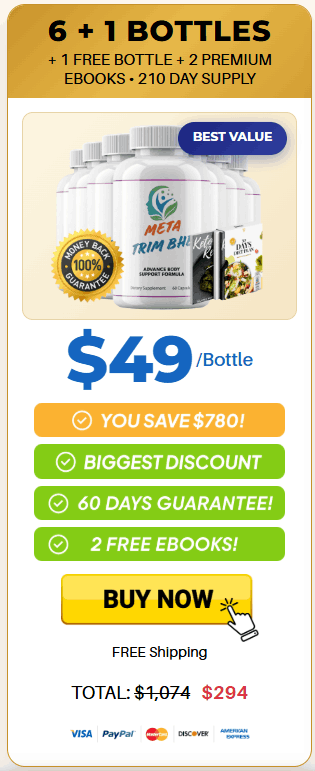 Meta Trim BHB discount offer 61 percent off pricing packages